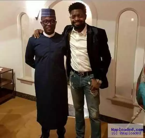 Man flies comedian Basketmouth to Japan as surprise birthday gift to wife